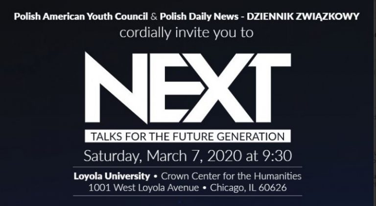 “NEXT – Talks for the Future Generation” – Polish American Students Conference at the Loyola University
