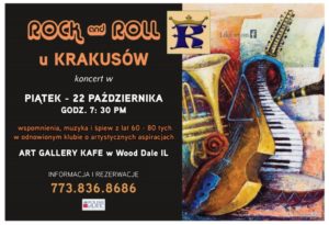 Zlota Jesien - KONCERT - Rock & Roll u Krakusow @ ART GALLERY KAFE