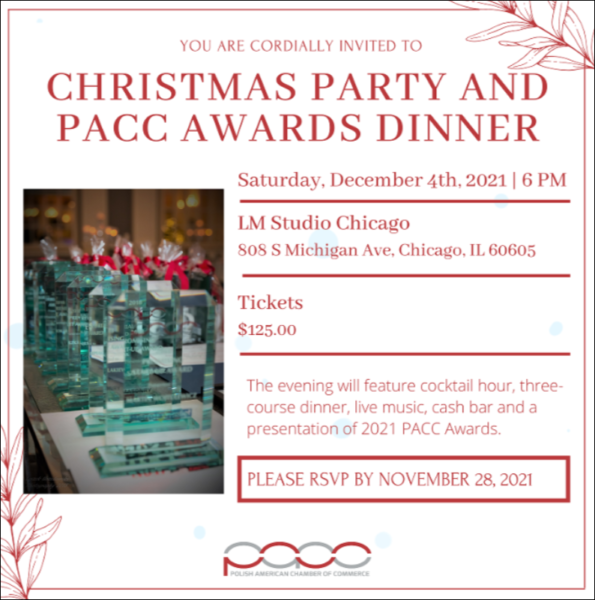 Christmas Party and PACC Awards Dinner