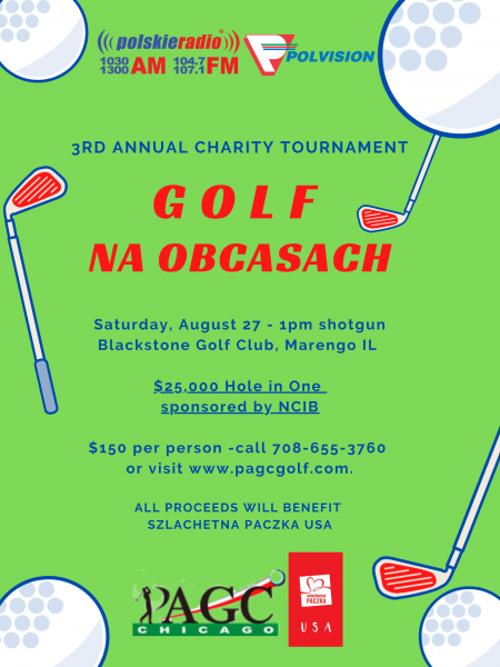 3rd Annual Golf Na Obcasach Charity Tournament