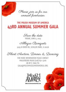 THE POLISH MUSEUM OF AMERICA - 43RD ANNUAL SUMMER GALA @ Allegra Banquets