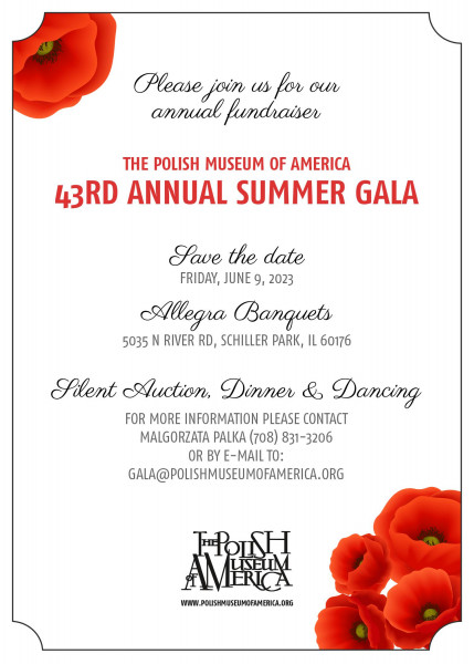 THE POLISH MUSEUM OF AMERICA – 43RD ANNUAL SUMMER GALA