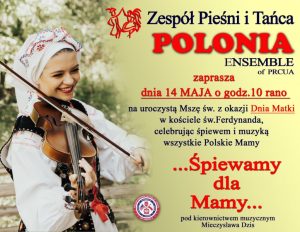 Zespół Polonia: Śpiewamy Dla Mamy @ Kościół Sw. Ferdynanda