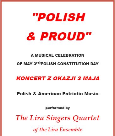 “Polish & Proud” – Koncert z Okazji 3 Maja