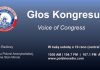 Nagranie Ostatniej Audycji Radiowej “Glos Kongresu” (Voice of Congress)