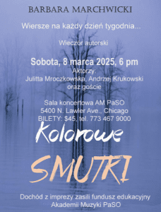 8 MARCA - WIECZÓR POEZJI DEDYKOWANY PANIOM @ Sala Koncertowa AM PaSO
