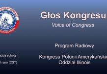 Słuchaj na żywo w soboty (Listen live on Saturdays) – 10:00 AM CST