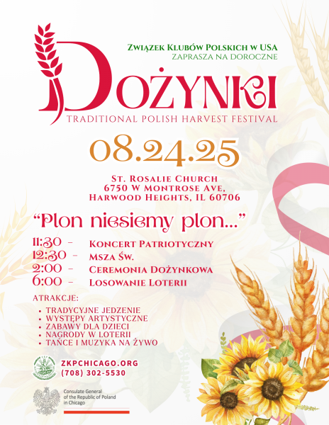 Polonia Harvest Festival – Dożynki Polonijne Polonia Harvest Festival – Dożynki Polonijne