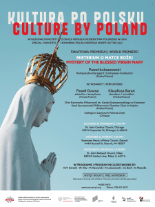 Kultura po Polsku / Culture by Poland - Festiwal Kultury Polskiej w Ameryce Północnej - WARSZTATY MUZYCZNE @ Kaplica przy Szkole św. Ferdynanda w Chicago