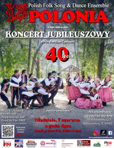 Polonia Polish Folk Song and Dance Ensemble 40th  Anniversary Concert @ Al Larson Prairie Center For the Arts