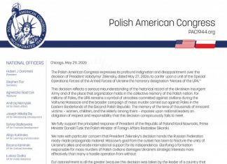 PAC Statement regarding the recent decision of Ukrainian President Volodymyr Zelenskyy